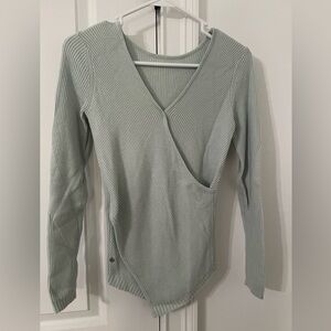 Lululemon Wrap it Back sweater size 4